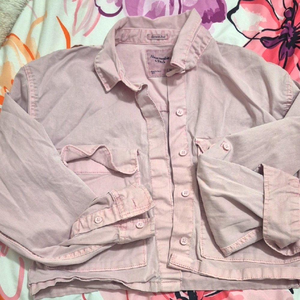 Abercrombie & Fitch Pink Women's Jacket Size XS